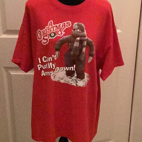 πGlidan Mens Size XLarge Fun Tee Shirt
β I Canβt Put My Arms Down β π - Picture 5 of 7